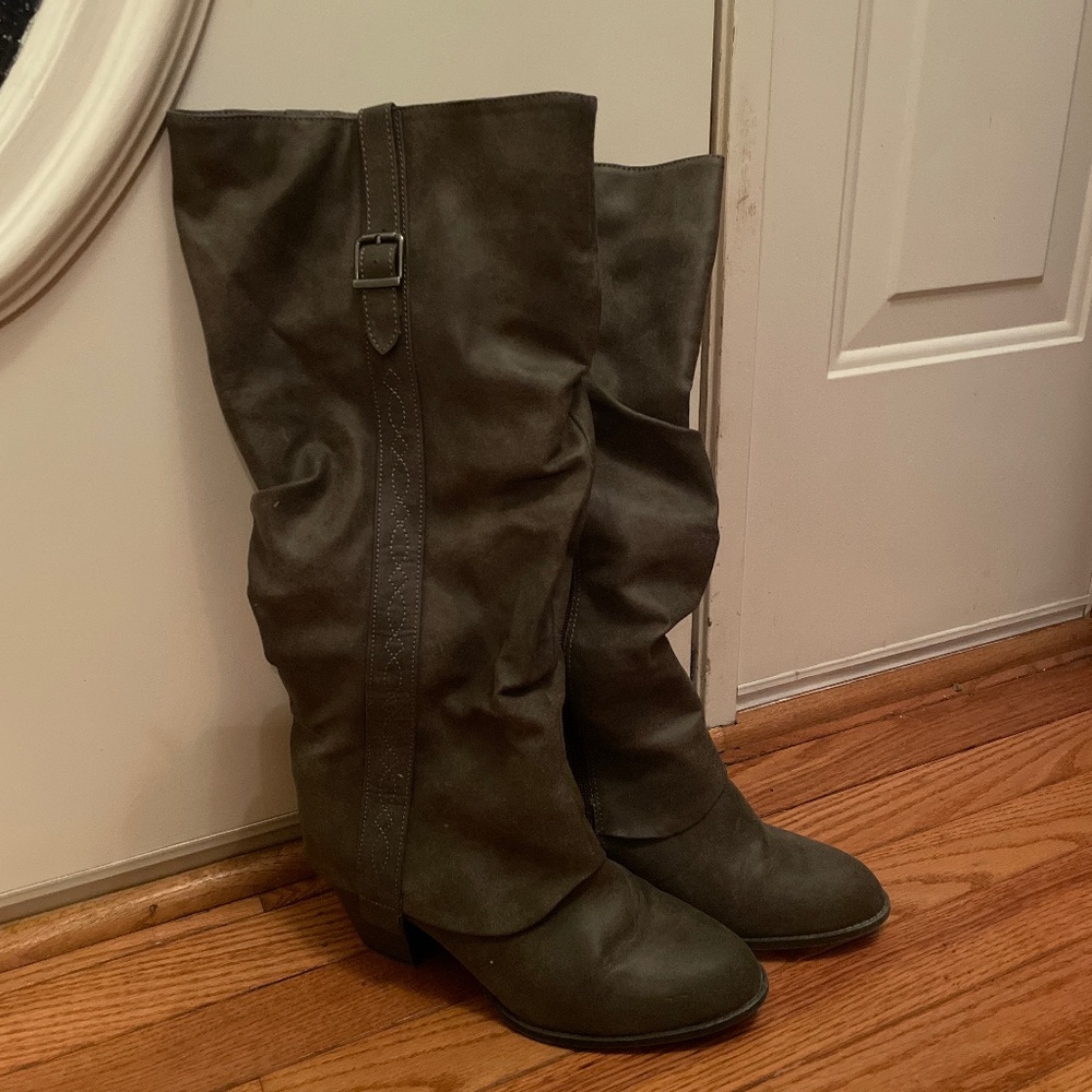 Jelly pop Knee boots